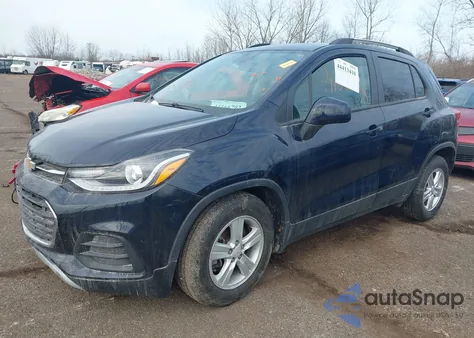 2021 Chevrolet Trax Fwd Lt z USA, uszkodzony, nr VIN KL7CJLSB9MB315493
